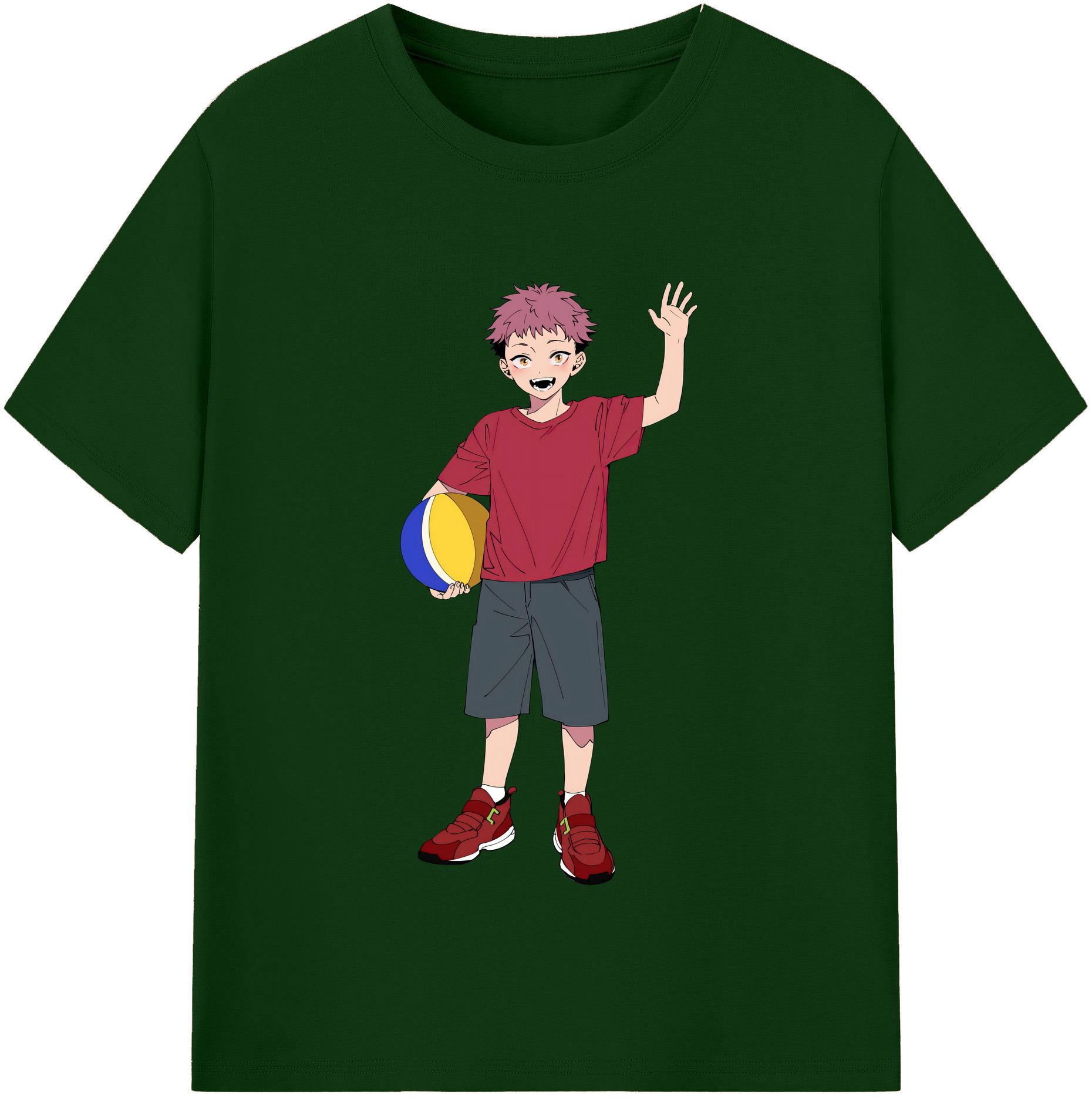 （画像用） 呪術廻戦 Jujutsu Kaisen 綿100％半袖Tシャツ（フロントプリント）